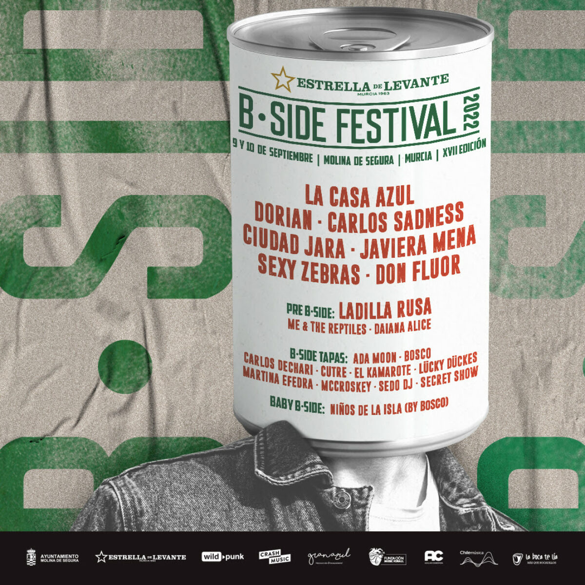 Cartel completo del B Side Festival Mi Rollo