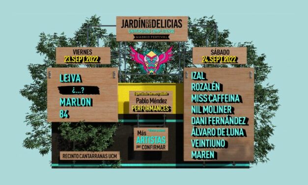 TABURETE se une al cartel del Jardín de las Delicias