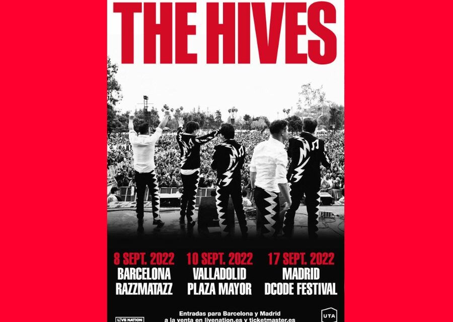 The Hives también estarán en Barcelona y Valladolid