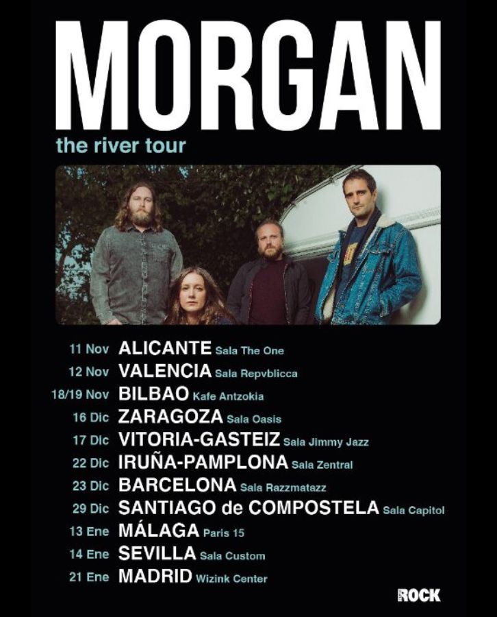 Morgan en The river Tour
