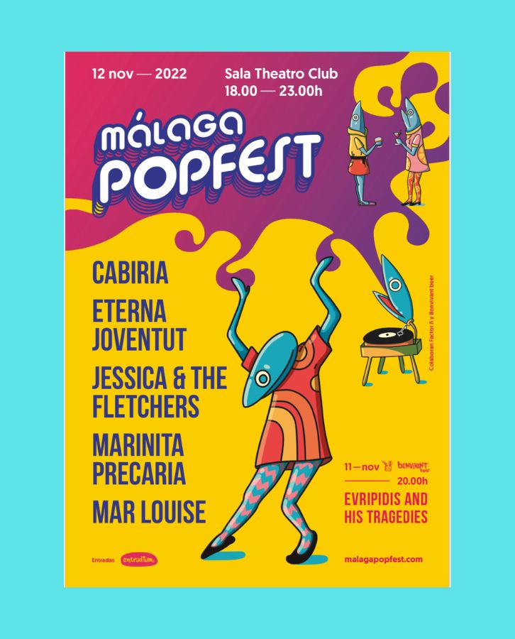 Cartel Málaga Popfest