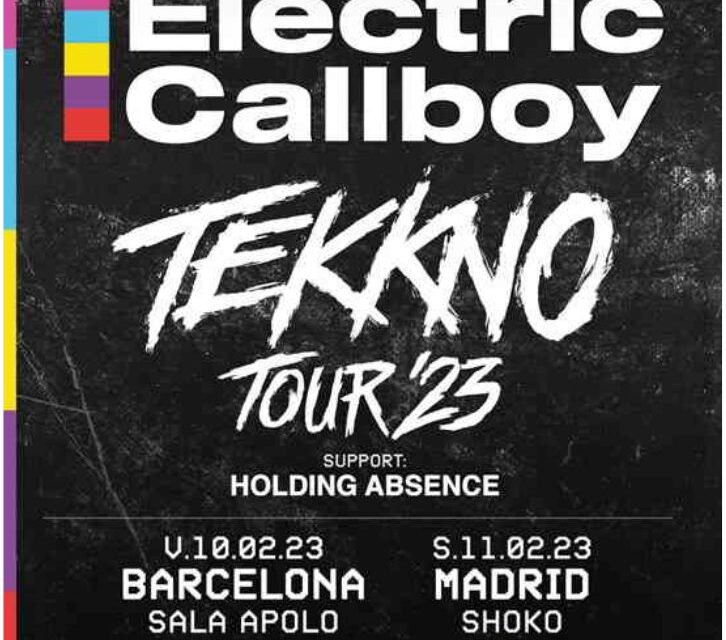 Electric Callboy: se acercan las fechas de sus conciertos en España