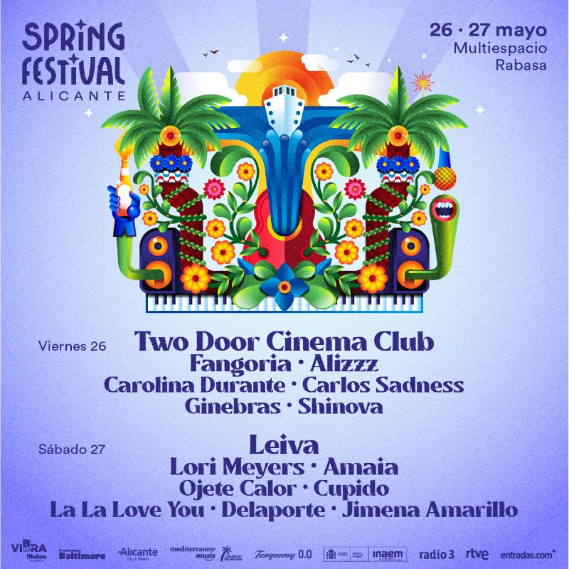 Cartel Spring Festival Alicante