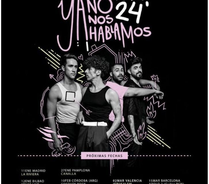 Veintiuno estrena el 2024 girando con su Ya No Nos Hablamos Tour
