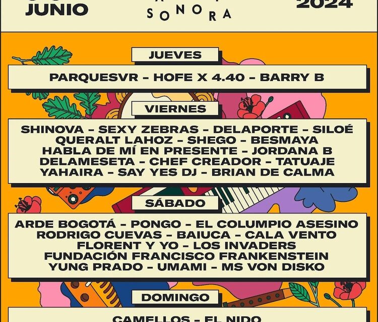 Palencia Sonora anuncia su cartel por días