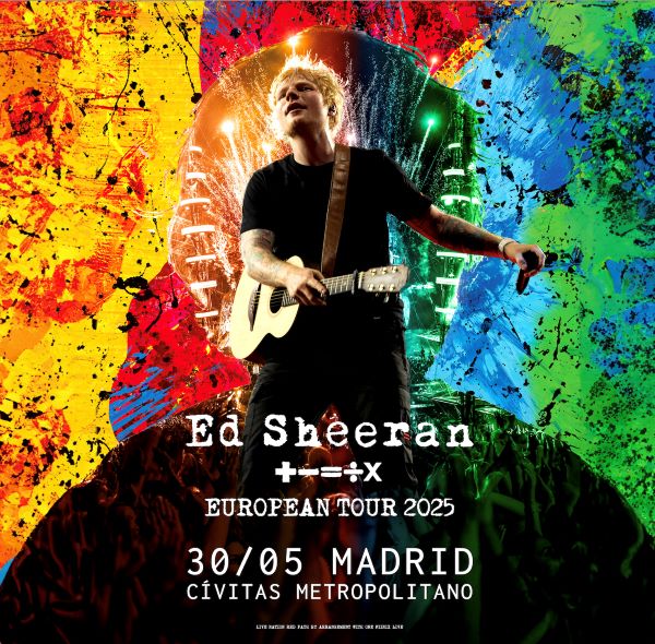 ED SHEERAN EN EL CIVITAS METROPOLITAN El 29 y 30 MAYO