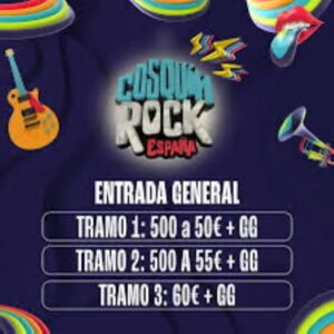 Festival CosquiN Rock precios