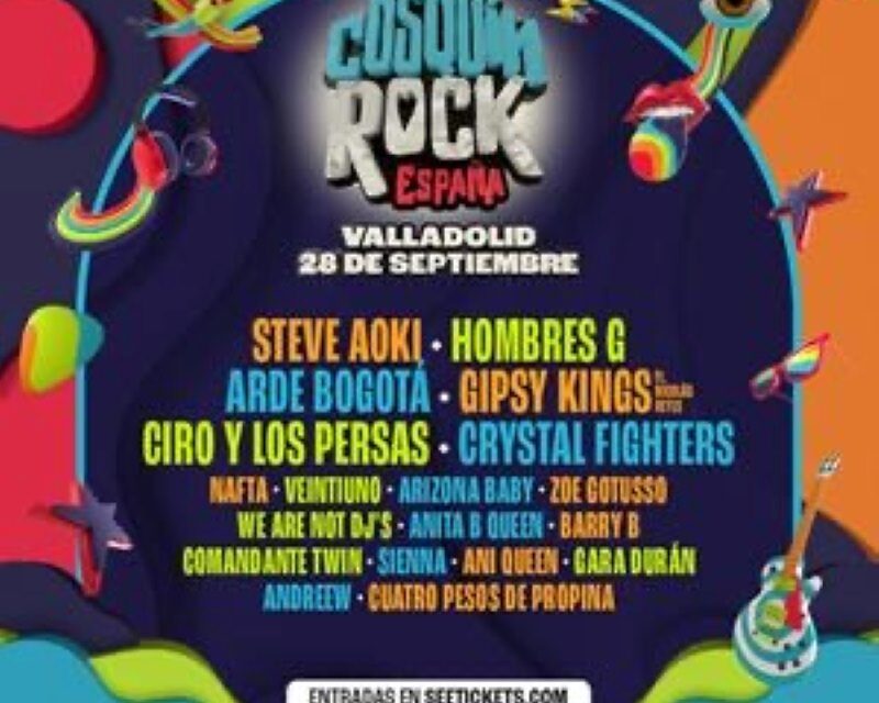 COSQUIN ROCK LLEGA A VALLADOLID