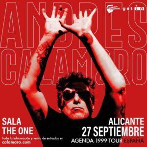 Andres Calamaro en Sala The One Alicante