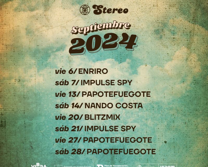 Septiembre en la Sala Stereo