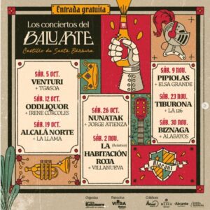 Los conciertos del Baluarte 2024