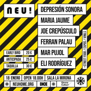 Neu! Festival cartel