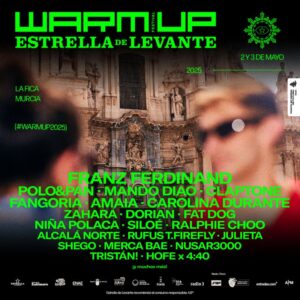 Cartel Warm Up 2025 a noviembre de 2024