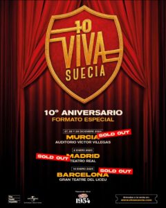 Viva Suecia conciertos 10 aniversario