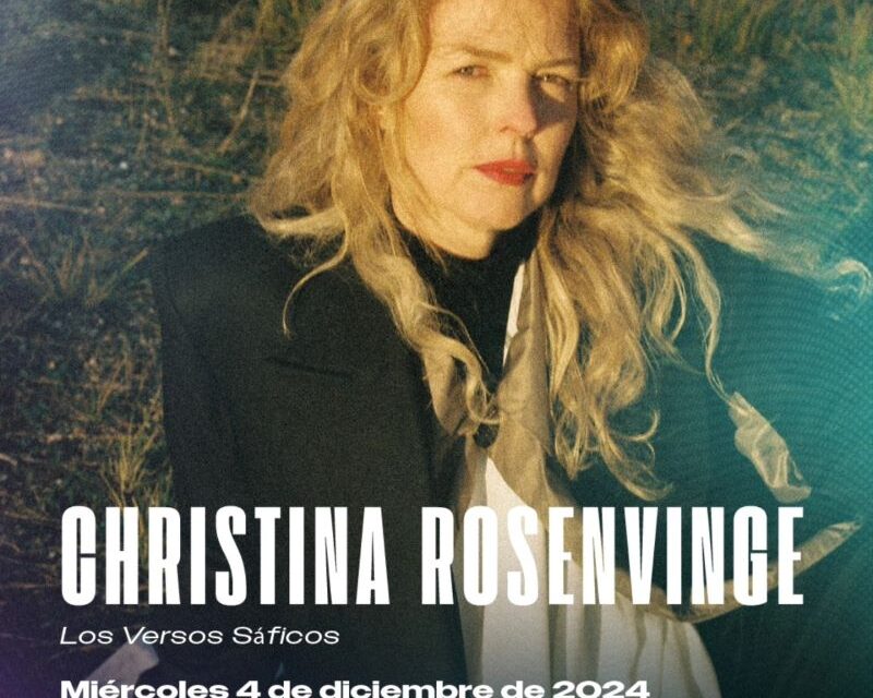 Christina Rosenvinge en México