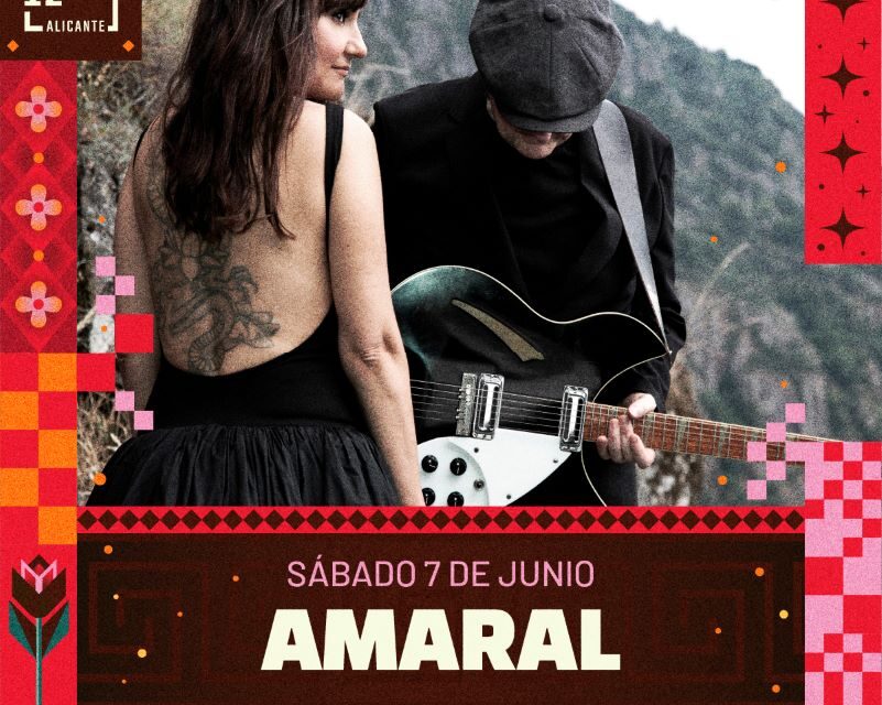 “Dolce Vita” de Amaral en Área 12 el 7 de junio