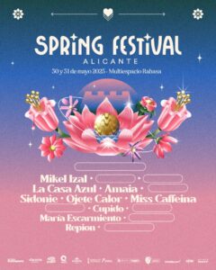 Cartel Spring Festival 2025 dic 2024