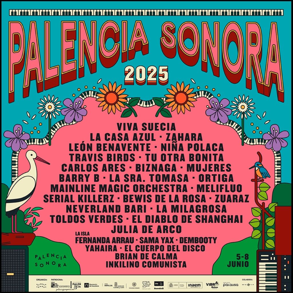 Cartel festival Palencia Sonora 2025