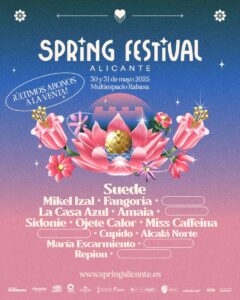 Cartel Spring Festival 2025 con Alcalá Norte