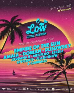 Confirmación Empire of the sun Low Festival 2025