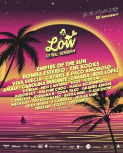 Cartel Low Festival 2025 febrero 