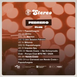 Programación Stereo Febrero