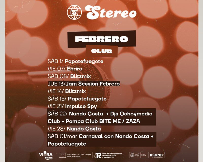 Febrero en Stereo Alicante