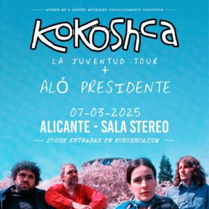 Kokoshca en Alicante y Murcia este finde.