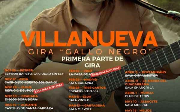 Villanueva consolidado como un artista de culto Gallo Negro