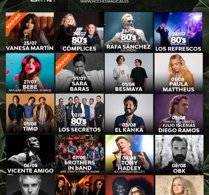 Arranca el Noches Mágicas 2025