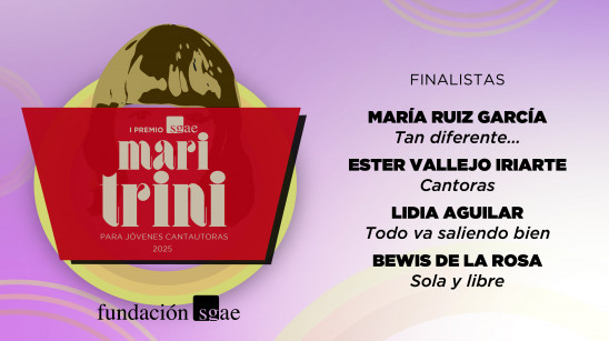 I Premio SGAE para Jóvenes Cantautoras Mari Trini 2025