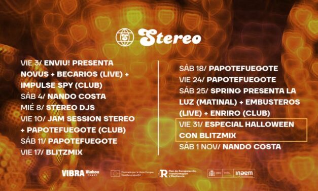 Vuelve la música a Stereo en Octubre