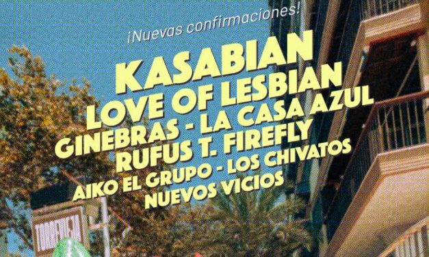 Kasabian Love of Lesbian Ginebras y La Casa Azul en Low Festival