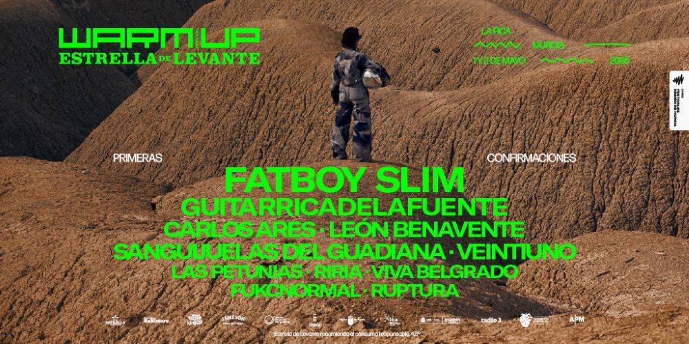 Primeros nombres confirmados en el Warm Up 2026