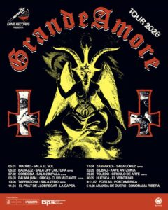 Grande Amore anuncia conciertos #GPS16 