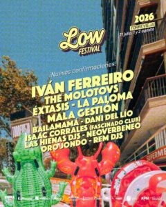 Iván Ferreiro The Molotovs Éxtasis y La Paloma en el Low Festival