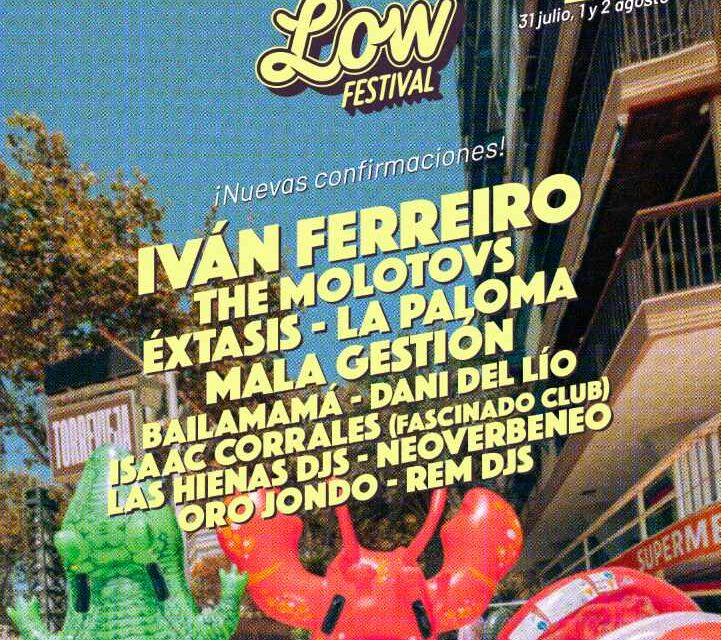 Iván Ferreiro The Molotovs Éxtasis y La Paloma en el Low Festival