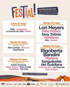 FESTIAL 2026 ANUNCIA SU CARTEL POR DÍAS
