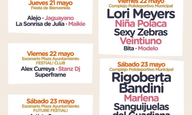 FESTIAL 2026 ANUNCIA SU CARTEL POR DÍAS