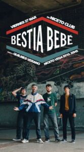 Bestia Bebé gira argentina