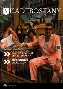 FEVER PRODUCCIONES Agenda Marzo Kadebostany