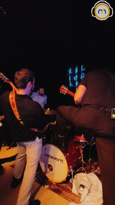 Volavent en la Heliogàbal de Barcelona