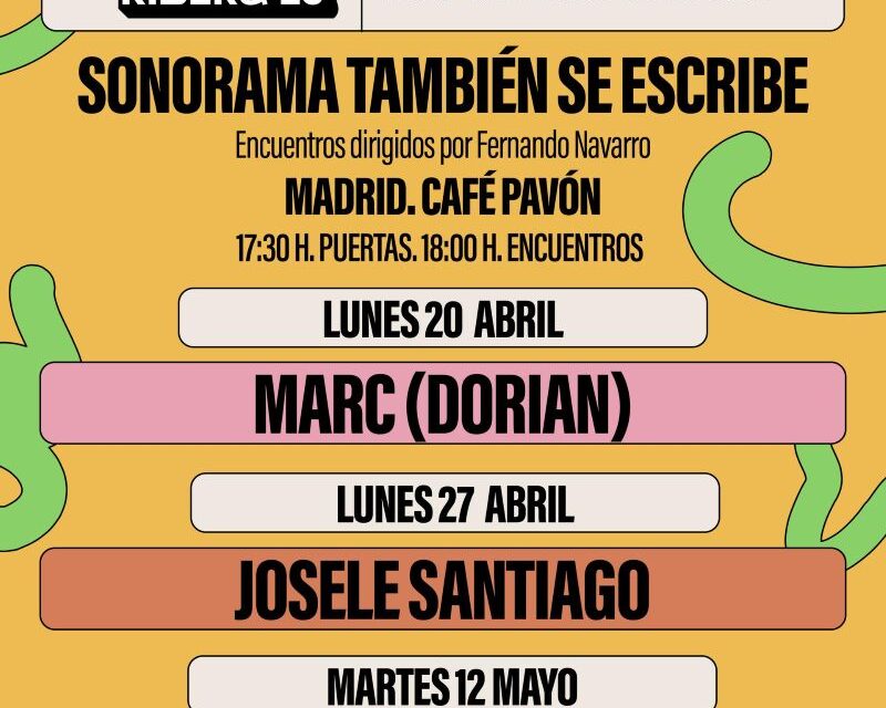 Sonorama también se escribe