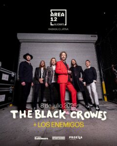  Los Enemigos en el concierto de The Black Crowes 