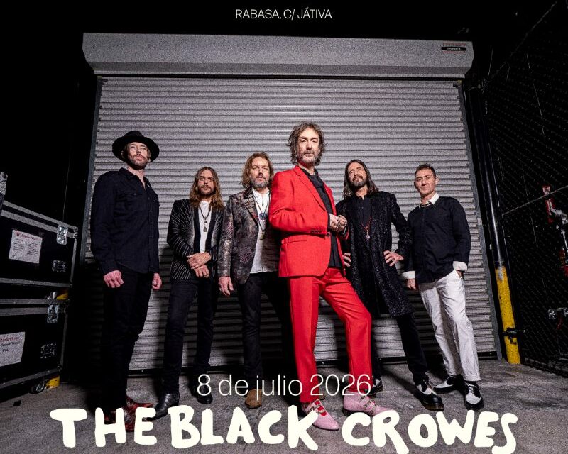 Los Enemigos en el concierto de The Black Crowes