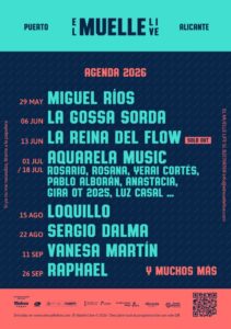 Esta semana Miguel Ríos en El Muelle Live