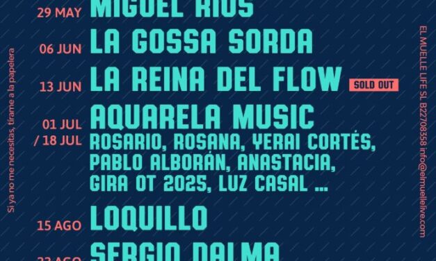 Esta semana Miguel Ríos en El Muelle Live