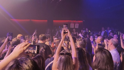 Fran Perea en la Sala Apolo de Barcelona