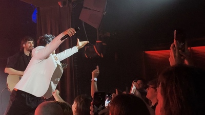 Fran Perea en la Sala Apolo de Barcelona