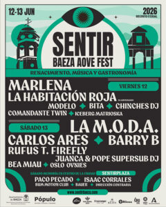 Sentir Baeza 2026 cartel por días